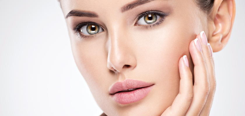 Beautyful woman face