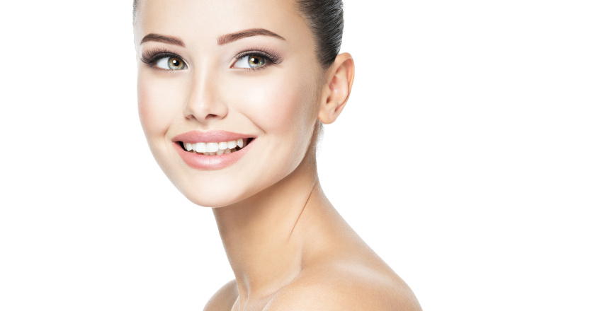 Beautyful woman face